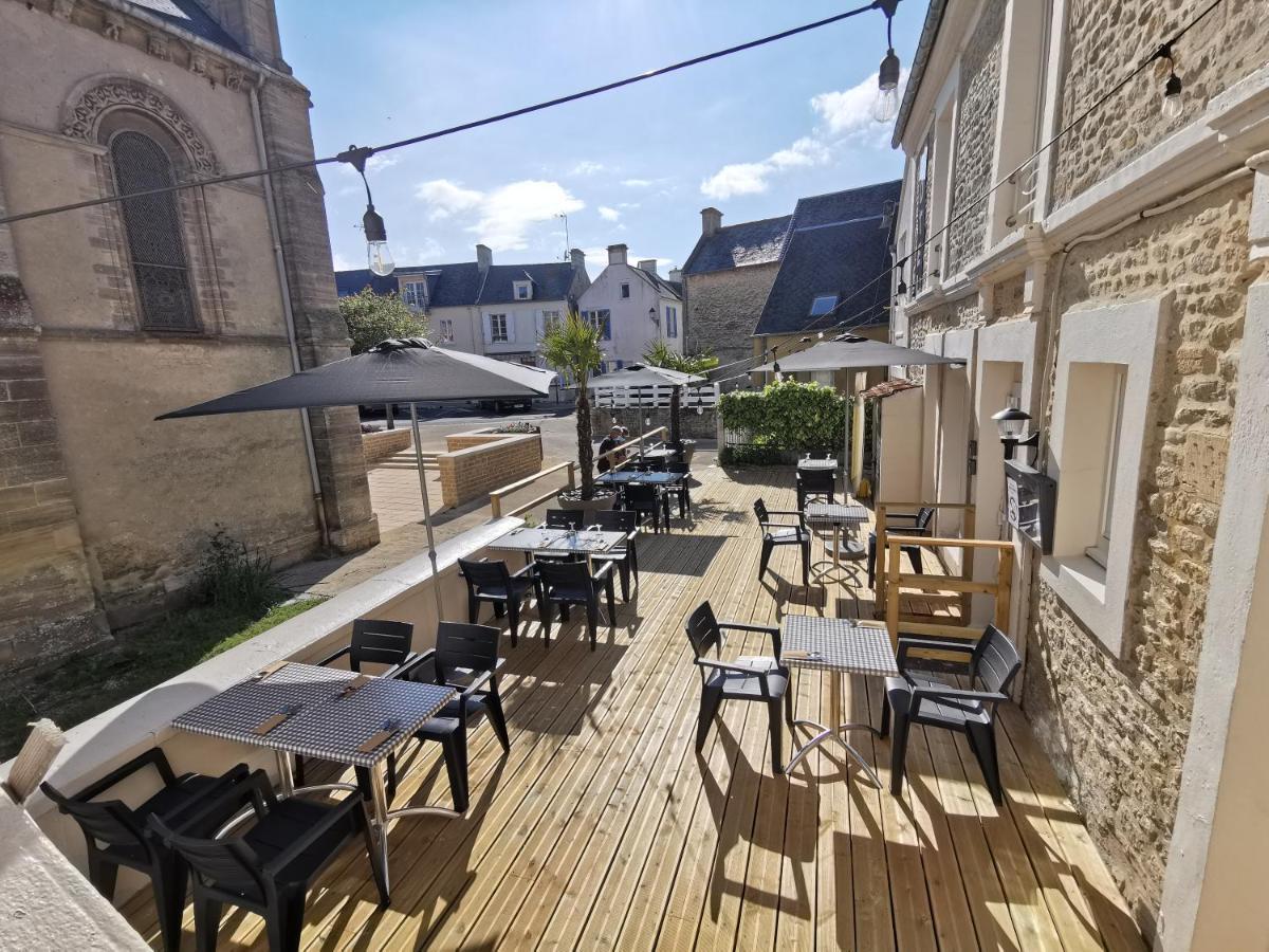 Hotel Restaurant Le Mulberry Arromanches Exterior photo